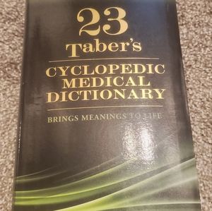 23 Taber's Cyclopedic Medical Dictionary
